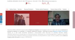 Desktop Screenshot of abogaciaextranjeria.es